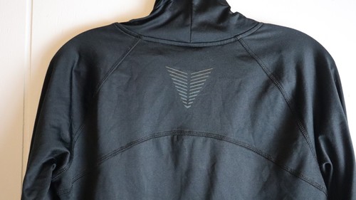Top de compresión Reebok negro cuello tortuga falso capa base para mujer mediano - Imagen 5 de 5