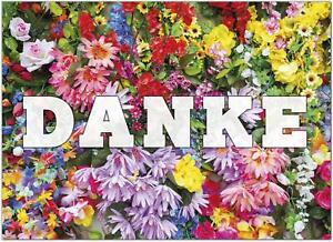 15 Dankes Karten 15 Umschlagen Danksagung Danke Sagen Blumen Frohlich Ebay