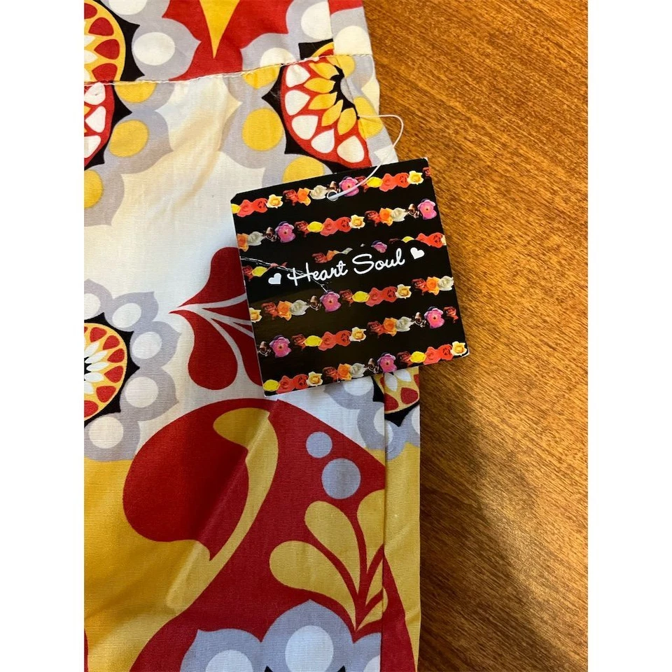 Heart Soul Women's Paisley Floral Print Pencil Skirt Size 11 Multicolor - Image 2 of 4