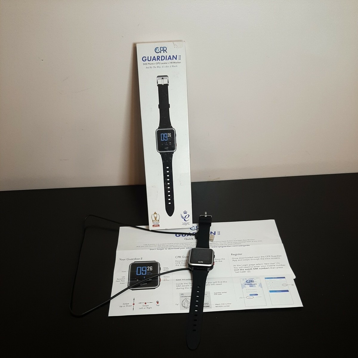 Gps Tracking Cpr Guardian Ii Smartwatch Fall Detection Smartwatch