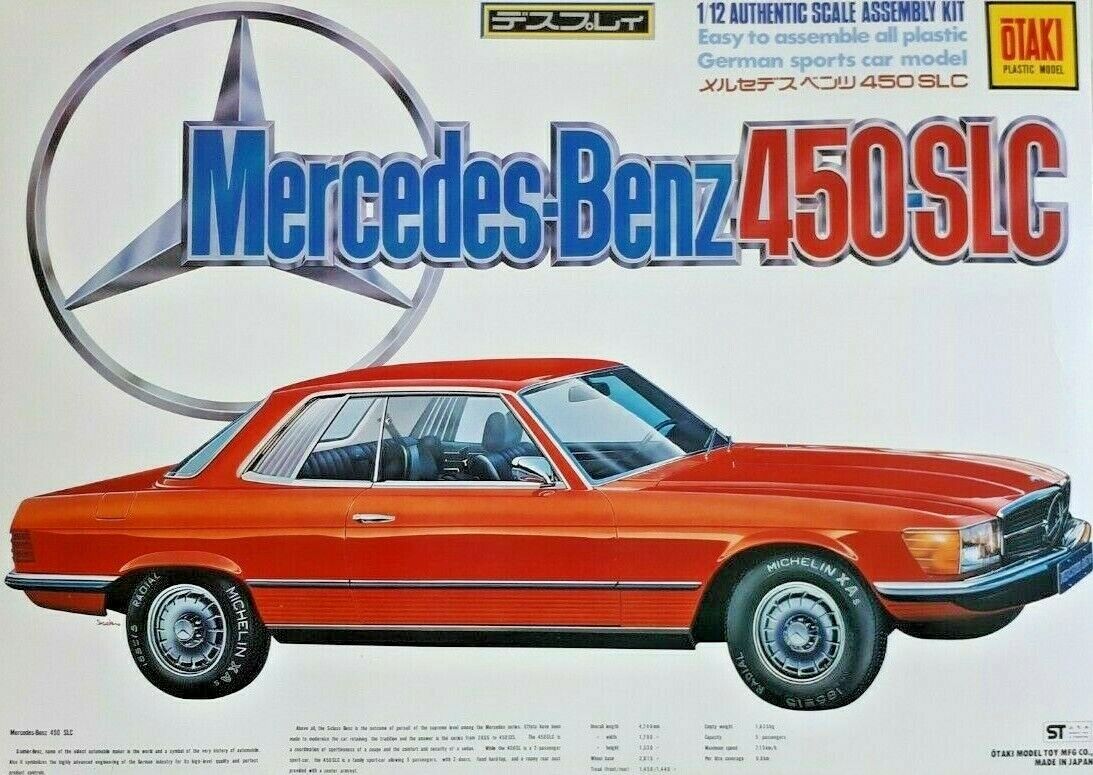 Mercedes Benz 450 SLC in 1:12 scale | Otaki | Rare | no Mercedes Benz 450 SLC in 1:12 scale | Otaki | Rare | no
