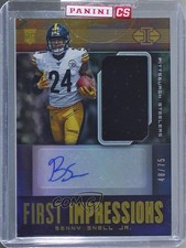 2019 Illusions First Impressions Memorabilia 48/75 Benny Snell Jr #104 Auto fl4