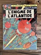 BLAKE ET MORTIMER:RARE 4ÈME ÉDIT 72 L’ÉNIGME DE L’ATLANTIDE CRAQUANT NEUF JACOBS