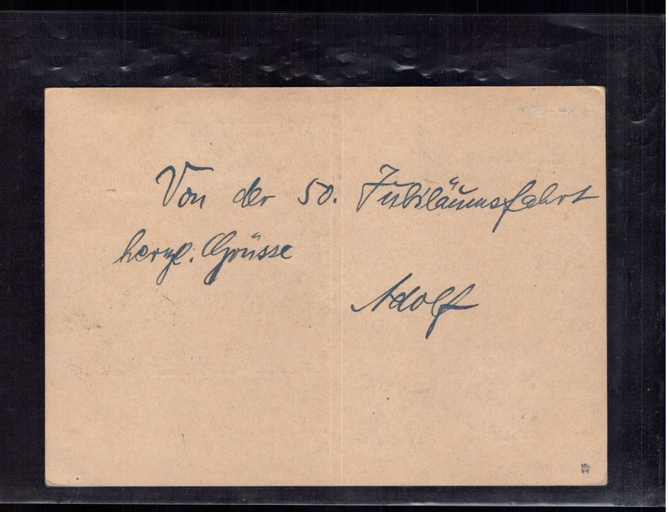 DR Zeppelin Luftpost 50. Bodenseefahrt Graf Zeppelin 1929 nach Bremen - Bild 2 von 2