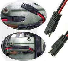 holder 2-Pack 12 10 Gauge 2 Pin Quick Disconnect Audiopipe Polarized Wire Har...