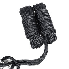 1/2 x 15' Marine-Grade Double-Braided Dock Line with 12 Eyelet.Hi-