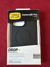 OtterBox Defender Pro Case MagSafe for Apple iPhone 16 Pro Max Black 77-96037