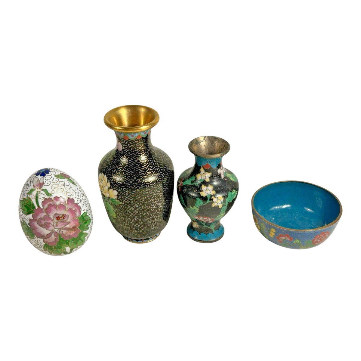 中国古董黄铜花瓶| eBay