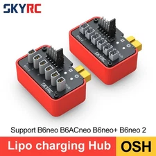 SKYRC Battery Charging Hub OSH 6-Port 1S Battery Hub For LiPo LiFe Li-ion LiHV