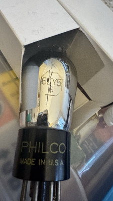 Philco 6ZY5G Rectifier Vacuum Tube