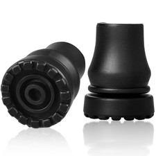 Cane Tips 5/8 inch Heavy Duty, 2 Pack Walking Cane Tips Rubber Cane Tip Repla...