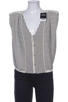 ba&sh Strickjacke Damen Cardigan Jacke Gr. S Baumwolle Wolle Cremeweiß #qmvb1pk