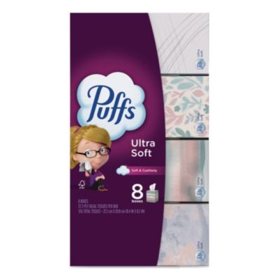 Procter & Gamble 61971 Ultra Soft Facial Tissue 2-ply White 72 Sheets