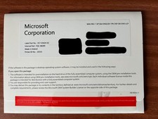 Microsoft Windows Pro 7 64-bit OEM Pack - New & Sealed