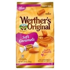 Werthers Original Soft Caramel Candy, 25 oz. Free Shipping Made With Real Butter