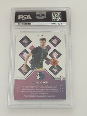 2018-19 Panini Status - Rookie Credentials Luka Dončić #26 (RC 