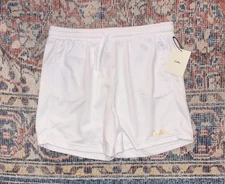 Cadets Check Out Mesh Shorts In White SZ 12/14 (31-34” Waist) NWT