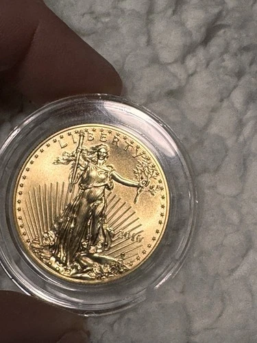 2016 American Gold Eagle 1oz $50 Coin Airtite Capsule BU NO RESERVE!