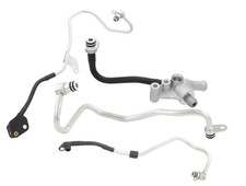 Set of 4 Turbocharger Coolant Lines For MERCEDES CLS550 E550 S550 S63 AMG SL550