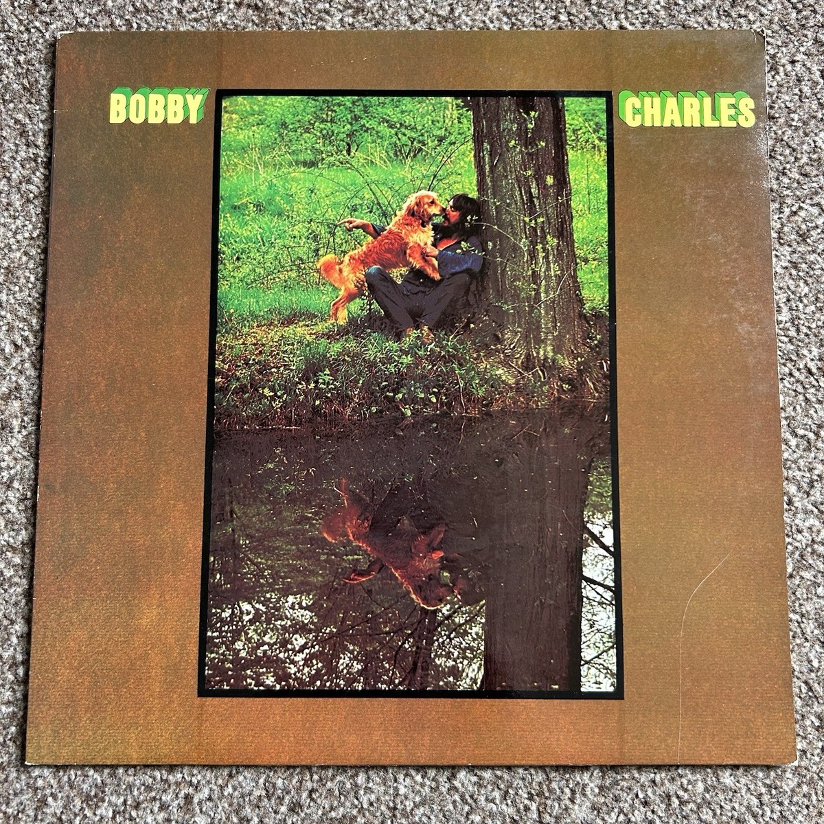 Bobby Charles - Self Titled - 1982 UK Bearsville Reissue Black