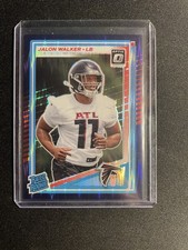 2025 Panini Donruss Optic Rated Rookie Prizm Jalon Walker #290 Falcons NFL