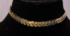 Gold tone bracelet