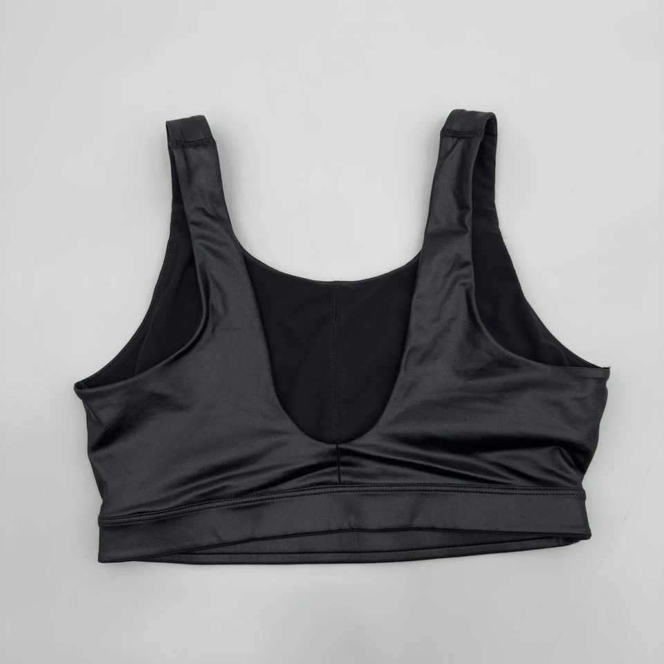 Victoria's Secret Sport Womens Sports Bra Black Scoop Back Activewear Sz Medium - Image 3 of 4