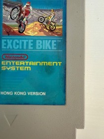 Excite Bike Nintendo Nes Game Cart 5 Screw Hong Kong Version NTSC getestet