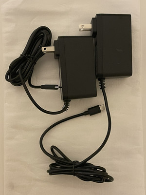 2X AC Adapter For Nintendo Switch Charging AC Adapters Power compatible TV mode