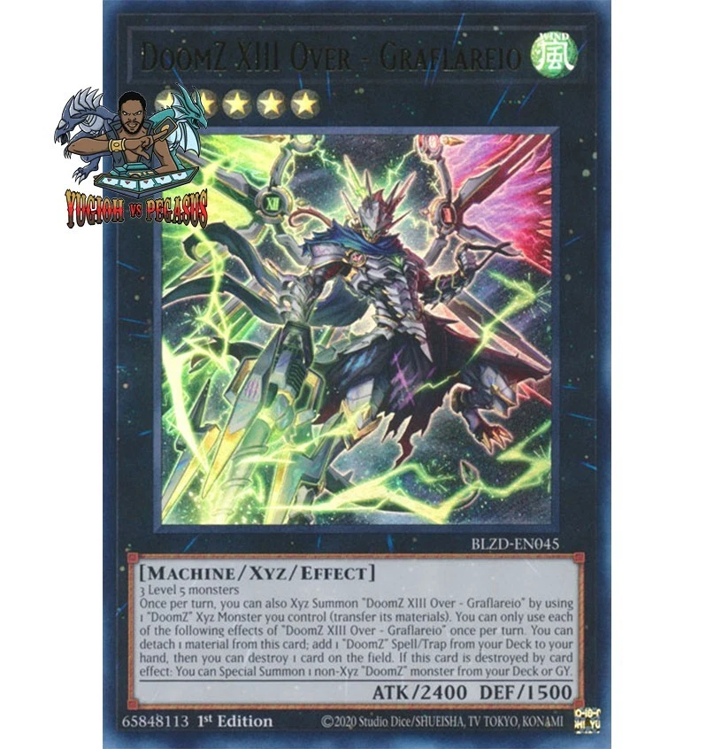 Xyz Yu-Gi-Oh! TCG Ultra Rare Individual Collectible Card Game