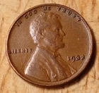 Lincoln Wheat Cent 1932 P VF #5