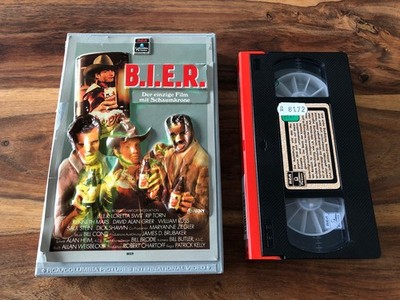 B.I.E.R. (Beer - The Selling of America) 1985 RCA Relief Cover VHS only Rarität