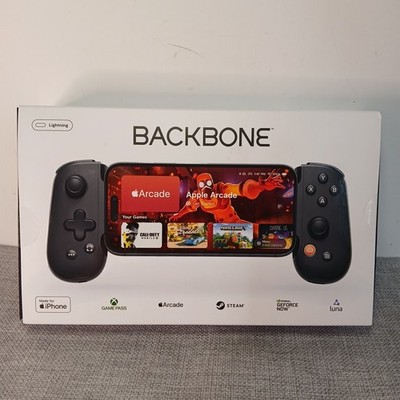 New Backbone One Mobile Gaming Controller for iPhone Black BB-02-B-R