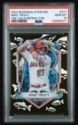 2024 Bowman Sterling Mike Trout Gold TEK SSP /50 PSA 10 LA Angels