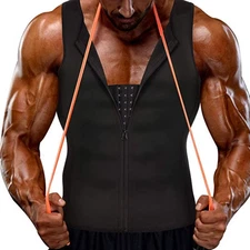 Ultimate Sauna Sweat Compression Vest—Slimming Body Shaper Waist Trainer for Men
