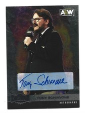 Tony Schiavone AUTOGRAPH 2022 Skybox Metal Universe AEW All Elite Wrestling AUTO