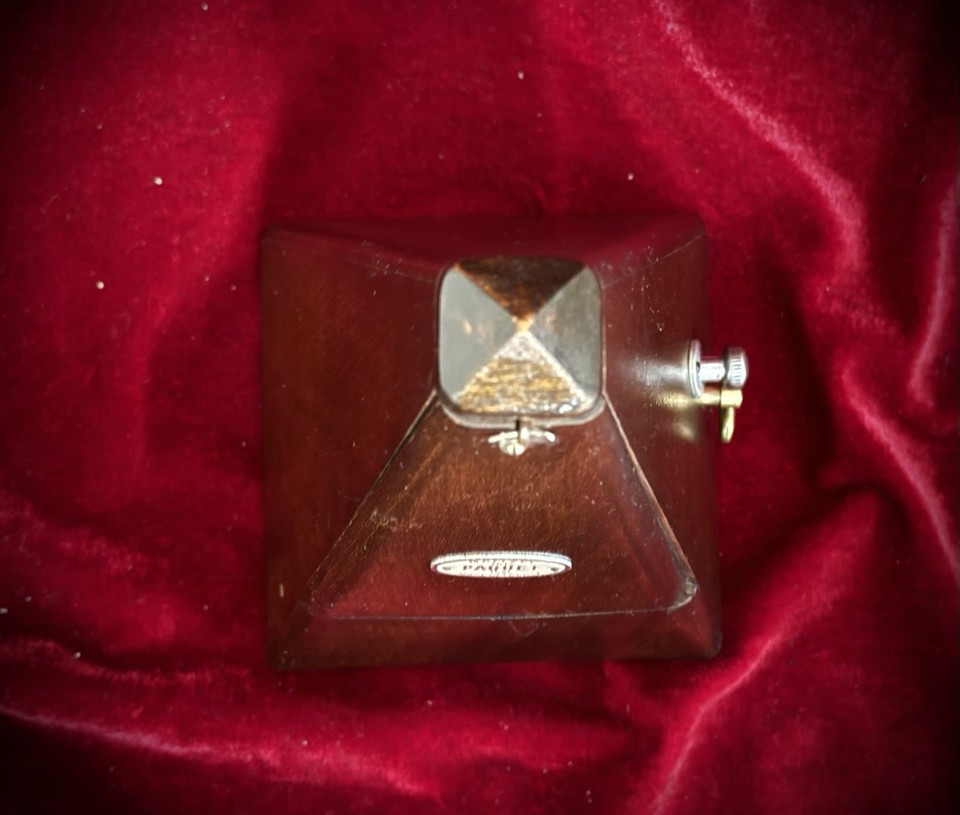 Antique Wooden Pyramid PAQUET MAELZEL Metronome Musical Instrument ...