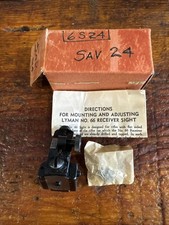 Vintage Lyman Model 66S24 For Savage Model 24 Rifle. Steel Base. With Screws.