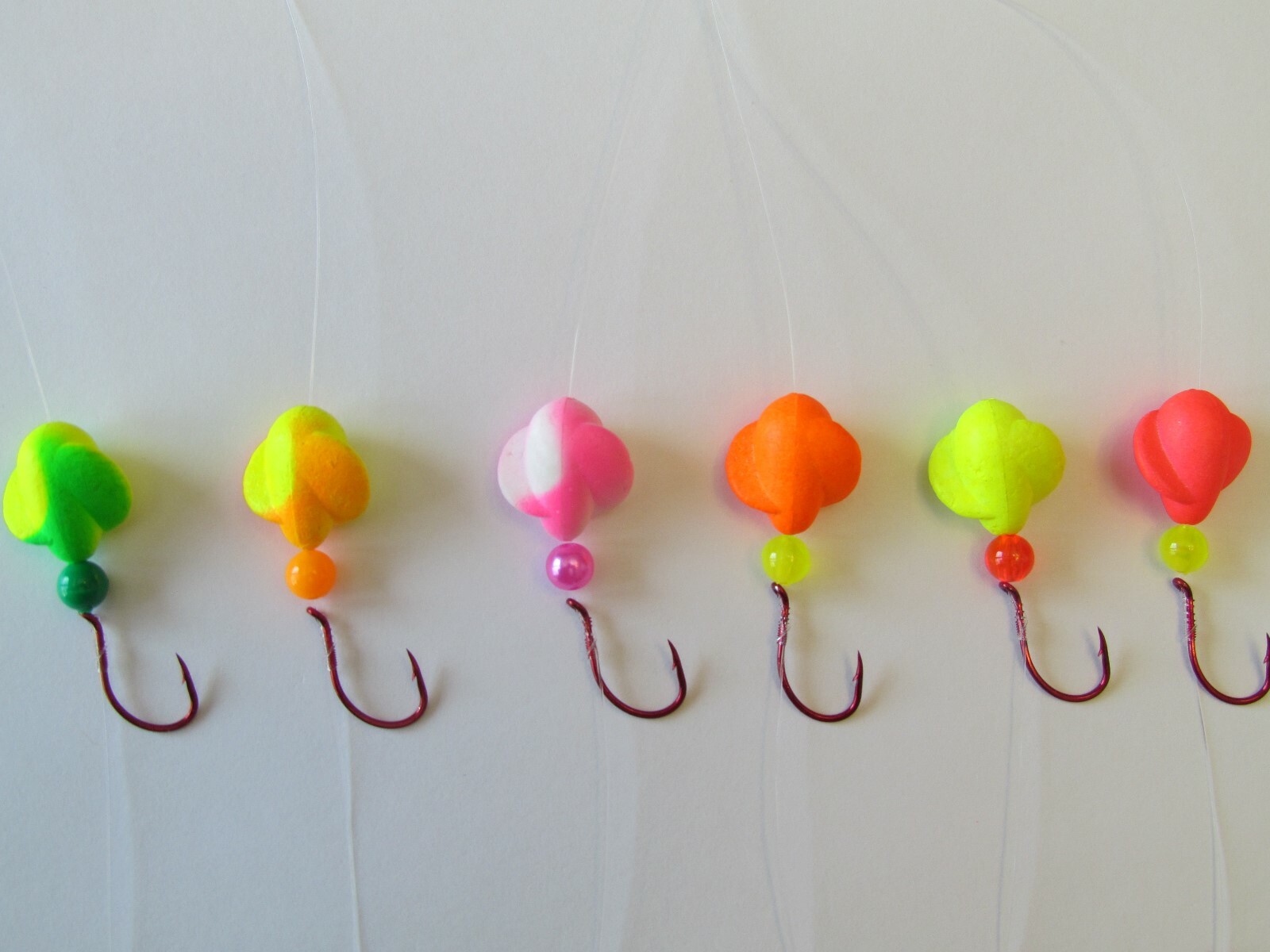 SUZIES SPINNERS 30 Spin Floats Size 3 Walleye Harnesses - Image 2