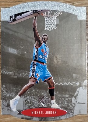 Michael Jordan 1996-97 Upper Deck SP All Star Die-Cut #AS2 NBA 