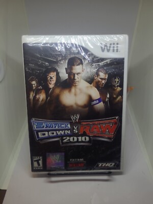 Brand-new factory sealed | WWE SmackDown vs. Raw 2010  Nintendo Wii, 2009