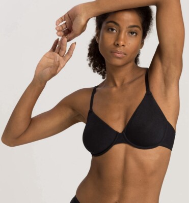 Hanro Cotton Sensation Underwire Bra; Size 34A