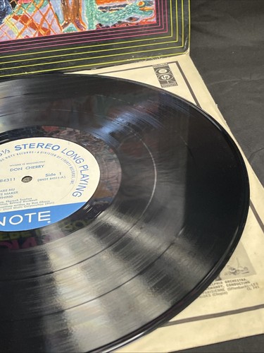 Don Cherry Pharoah Sanders Where is Brooklyn Blue Note 84311 stereo PROMO B - Picture 2 of 21