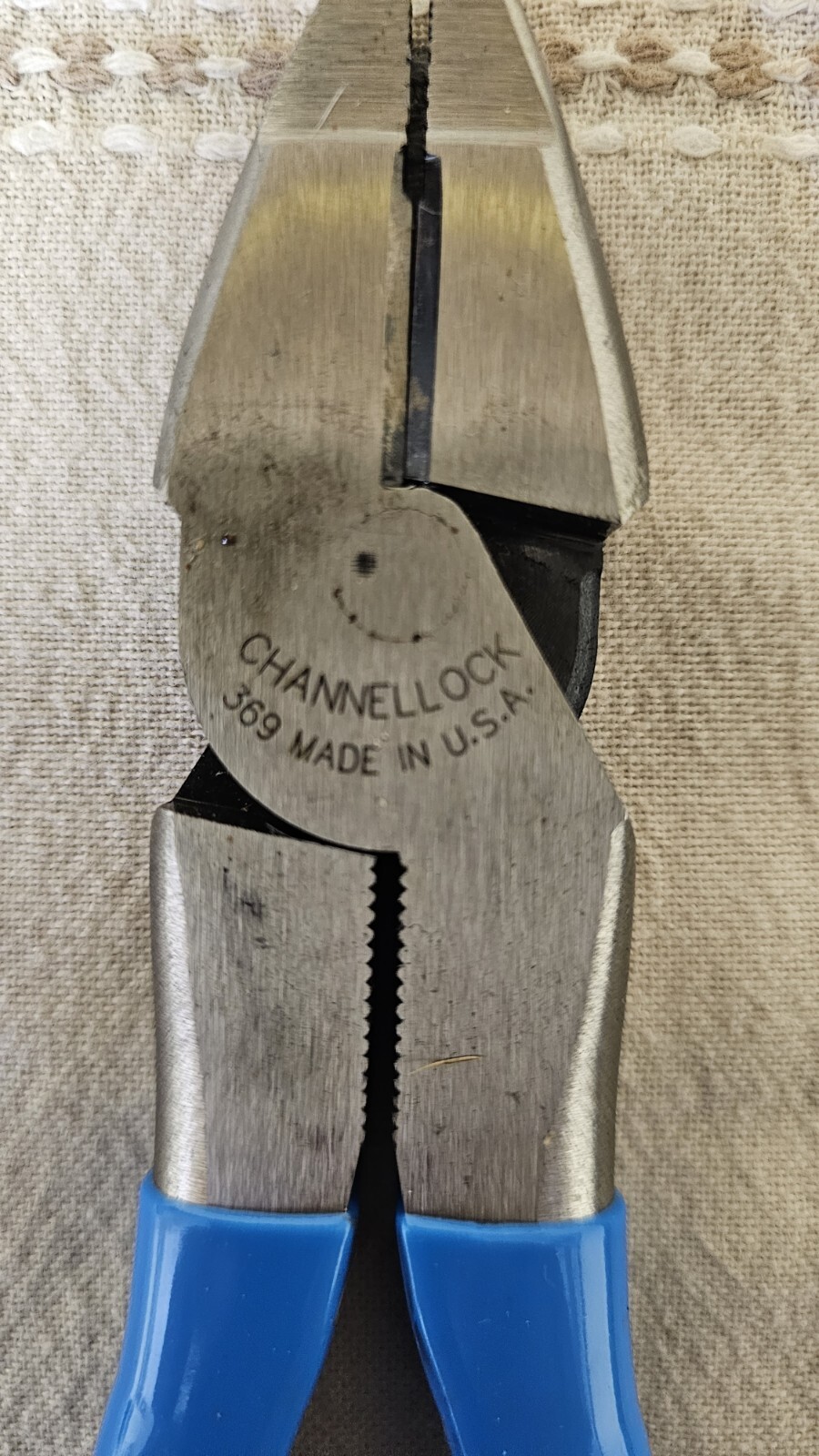 Channel lock Linesman Pliers 9.5 Inch 369 Klein Side Cutters D200048