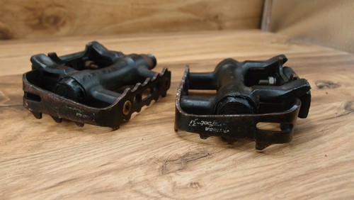1993 MTB flat platform pedals Tioga Sure Foot 31 - Picture 2 of 14