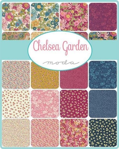 Chelsea Garden Fabric Bundle - Charm Pack & Half Metre - Moda Fabrics - Picture 3 of 5