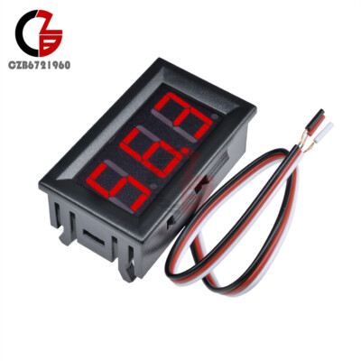 DollaTek 0.56 Zoll Blau Rot Dual Led-anzeige Mini Digital Voltmeter DollaTek 0.56 Zoll Blau Rot Dual Led-anzeige Mini Digital Voltmeter