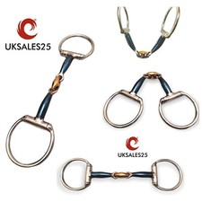 Eggbutt Blue Sweet Iron 14MM Bit Copper Lozenge (UKSALES25®) *SAME DAY DISPATCH*