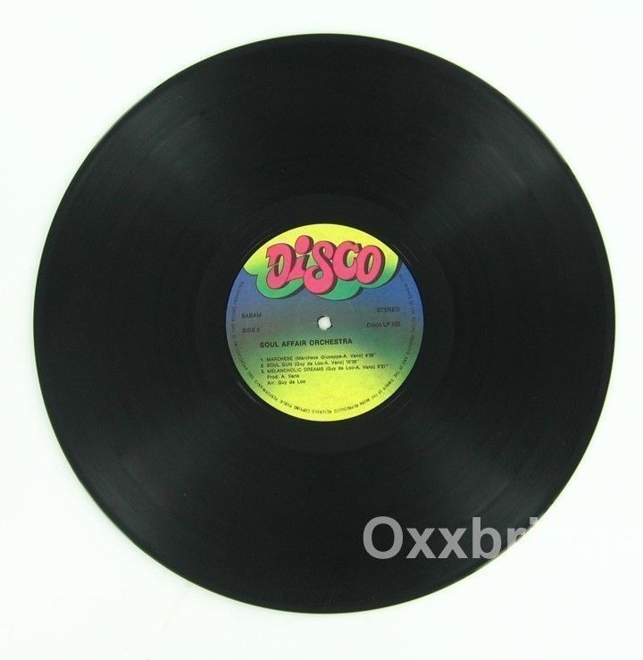 SOUL AFFAIR ORCHESTRA Afro Funk / Belgium My Cherry Amor 12" ACID JAZZ Disco NM