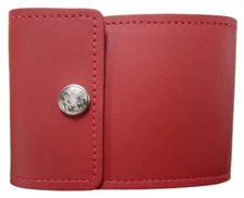 Genuine Leather Quality End Stub Checkbook Cover USA Made 3 Colors Available